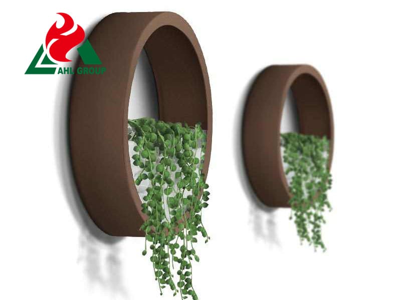 Corten Steel Hanging Planter Box Wholesale