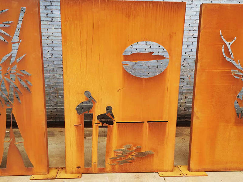 Transform Your Outdoor Space with Corten Steel Fence Panels